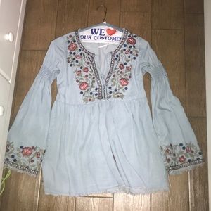 Blue mini Miss Me dress